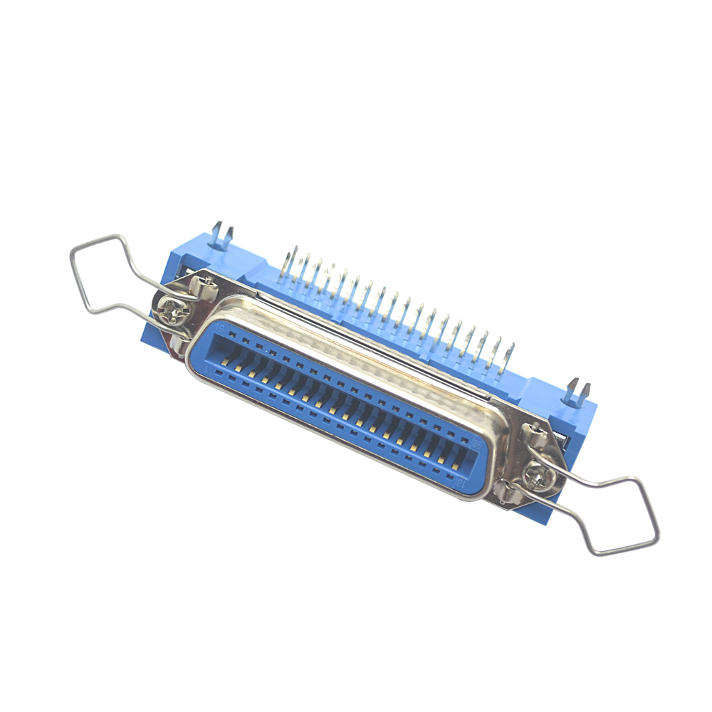 36P 57BR母座90°鎖合3.9Z字片新四勾耳連接器